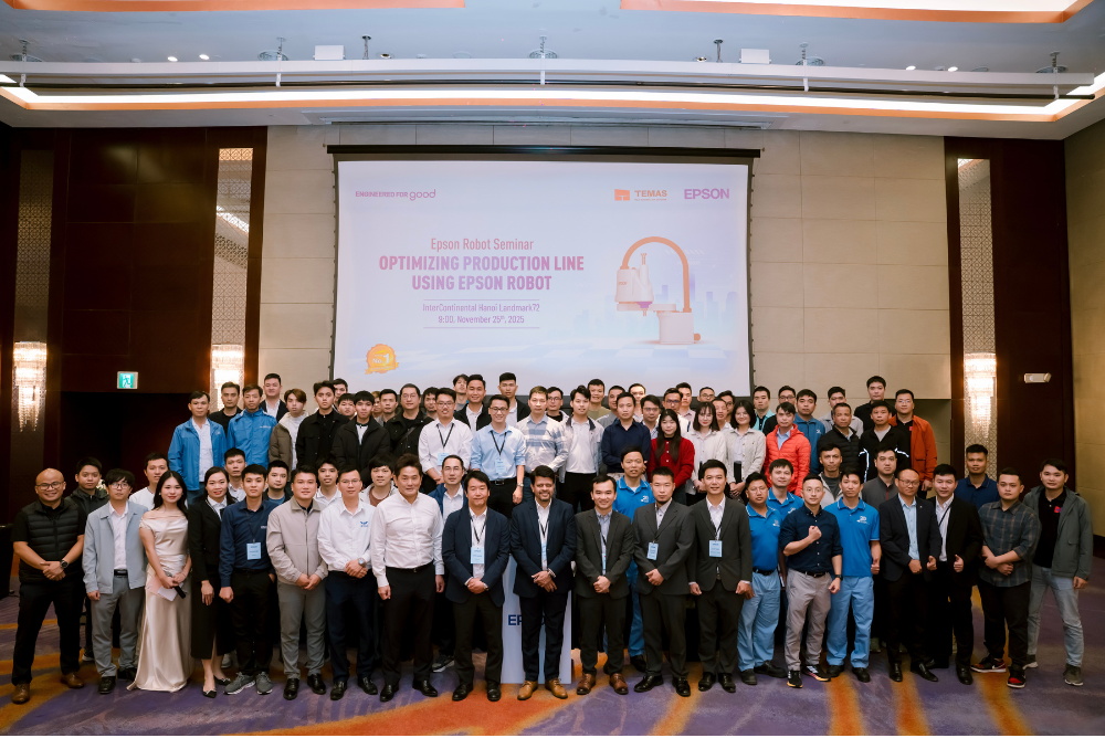 Hội thảo: Tối ưu hóa dây chuyền sản xuất bằng Robot Epson